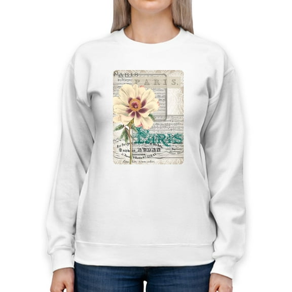 Musical Paris Ii Sweatshirt Women -Jennifer Goldberger Designs, Female 4X-Large