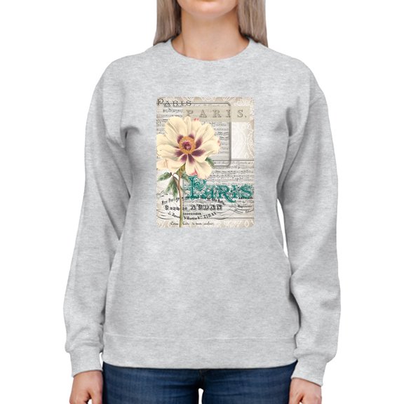 Musical Paris Ii Sweatshirt Women -Jennifer Goldberger Designs, Female XX-Large