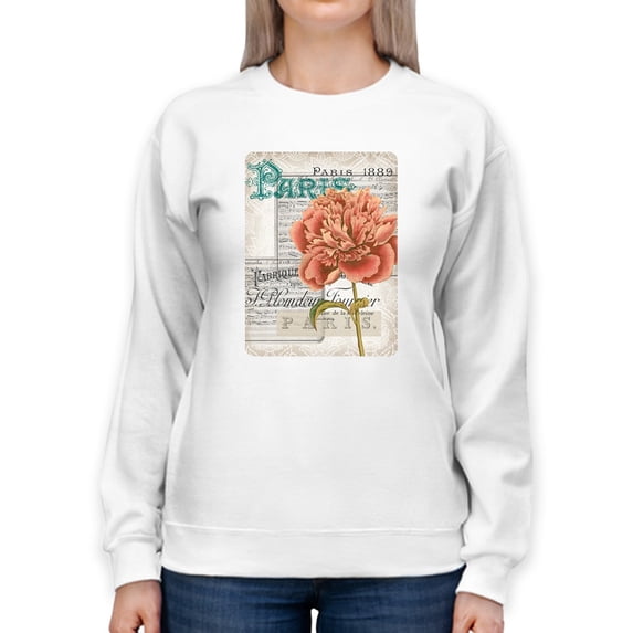 Musical Paris Iv Sweatshirt Women -Jennifer Goldberger Designs, Female Large