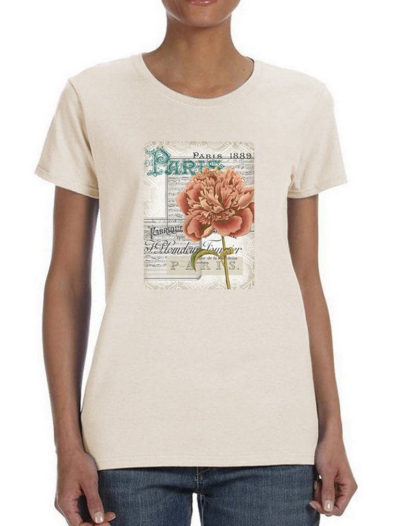 Musical Paris Iv T-Shirt Women -Jennifer Goldberger Designs, Female Medium