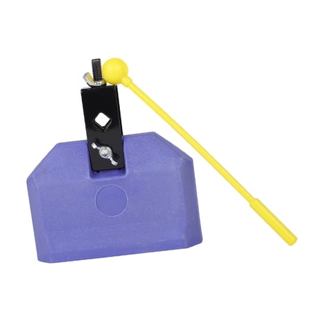 Musical Percussion Instrument, Adjustable Mount Bracket, Drum Accessories Easy to Use Practical Cow Bell Latin Drum Instrument, for