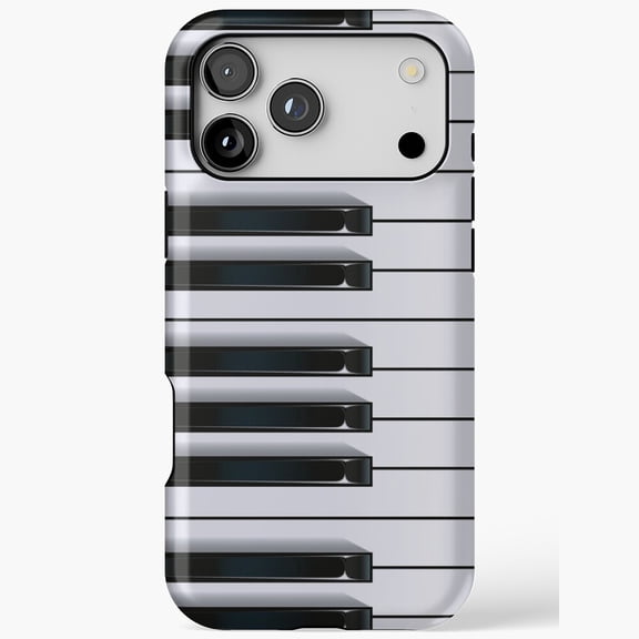 Musical Piano Keys Melodic Instrument Player Phone Case for iPhone 17 16 15 14 13 12 11 Pro Max