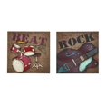 thumbnail image 1 of Musical Rock And Roll Instrument Wall Decor, 1 of 2