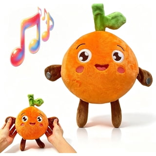 Musical Sensory Toy, Interactive Plush, Dual‑Mode Skin‑Touch Activated Sound Toy, Fruit‑Shaped for Shared Play & Holiday Gifting