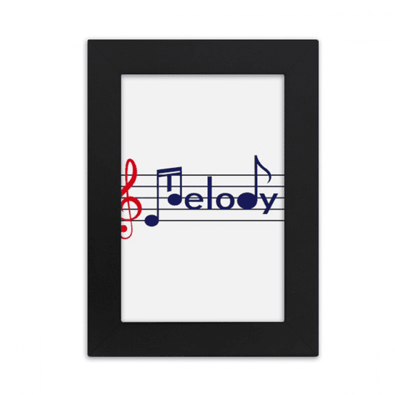 Musical Symbol Melody Staff Spectrum Desktop Photo Frame Picture Display Art Painting Exhibit