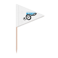 thumbnail image 1 of Musical Symbolic Melody Piano Keys Toothpick Triangle Cupcake Toppers Flag, 1 of 3