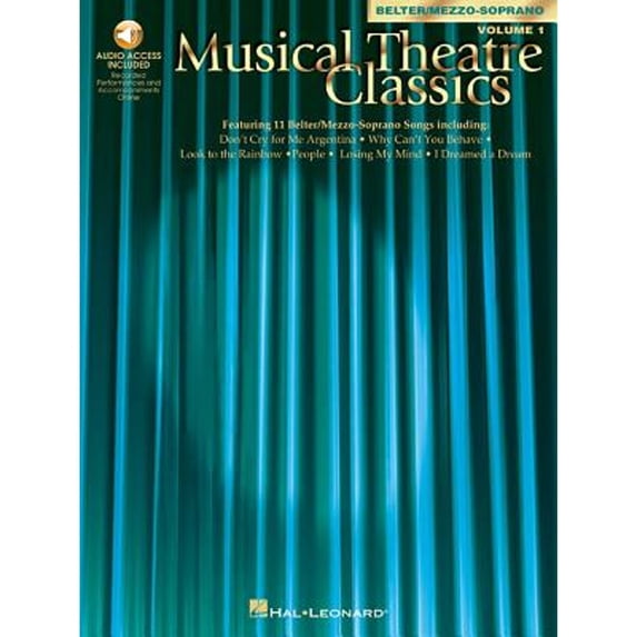 Pre-Owned Musical Theatre Classics: Mezzo-Soprano/Belter, Volume 1 (Paperback) 079356235X 9780793562350