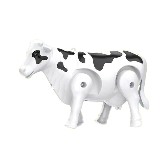 Musical Walking Cow Toy with Leash, Light Up Dancing Animal Toy for Toddlers