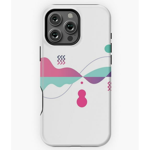 Musical Wave Sound Wave Art N4559 Phone Case for iPhone 17 16 15 14 13 12 11 Pro Max