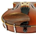 thumbnail image 1 of Musical Works Teka Model Violin Chinrest, 4/4 Full Size, Tamarin Wood with Chromium Brackets, Ergonomic Design, 1 Piece, 1 of 4