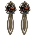 thumbnail image 1 of Musical instrument Elegant Vintage Copper-Colored Lace Book Marks – Set of 2 Stainless Steel Book Markers for Book Lovers and Readers, 1 of 5