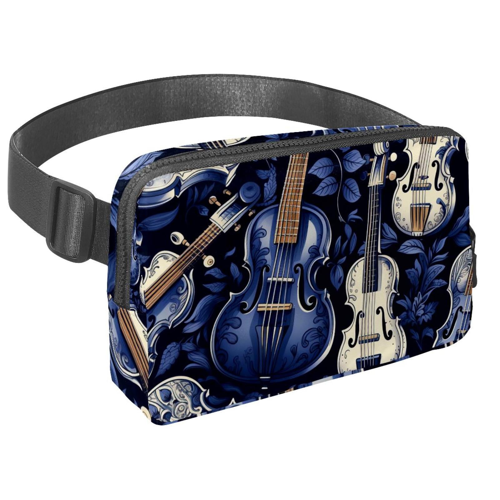 Musical instrument Lightweight Adjustable Fanny Pack with Extension Strap - Unisex Waist Bag