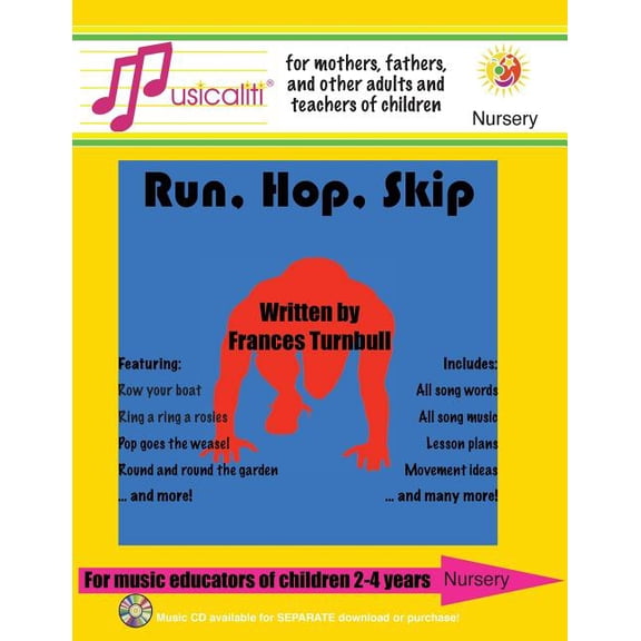 Musicaliti Nursery: Musicaliti Nursery : Run, Hop, Skip: Musicaliti Nursery Series (Series #5) (Paperback)