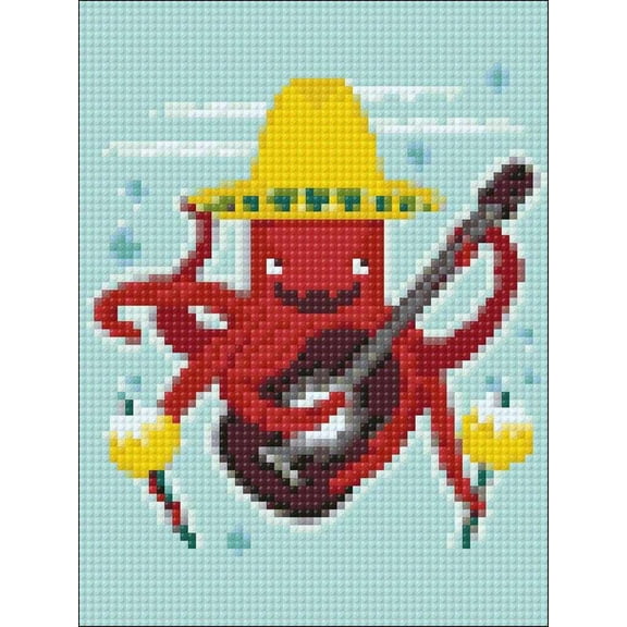 Musician CS302 5.9 x 7.9 inches Crafting Spark Diamond Painting Kit