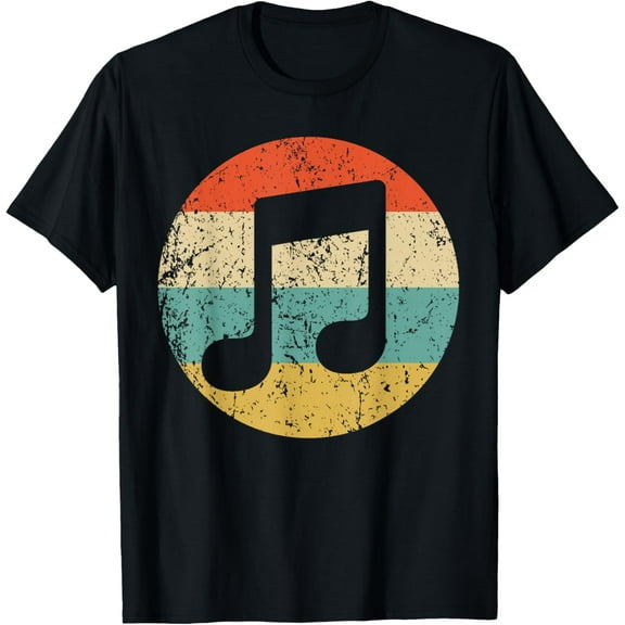 Musician Retro Musical Notes T-Shirt