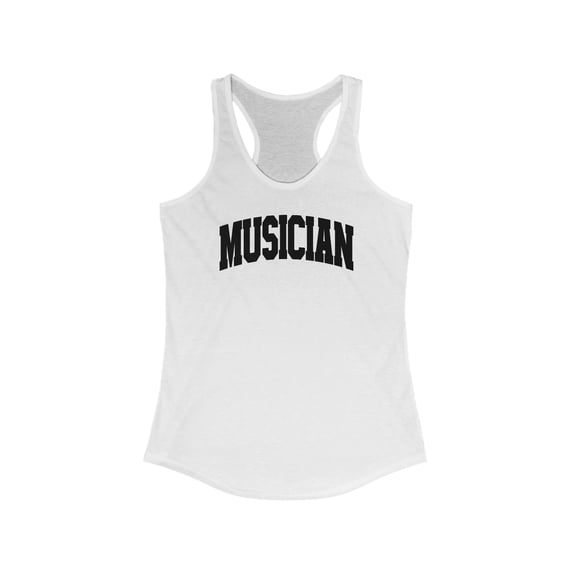 Musician Tank Top Gifts Shirt Womens Sleeveless
