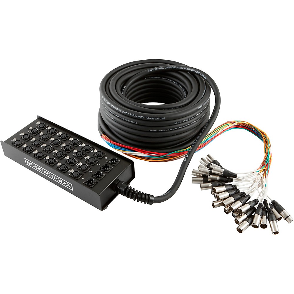 Musician's Gear Stage Snake 24 x 4 100 ft.