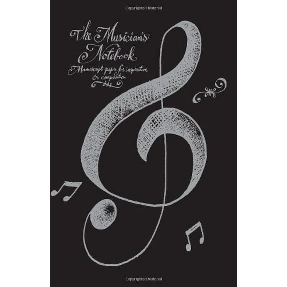 Pre-Owned Musician's Notebook: Manuscript Paper for Inspiration and Composition (Paperback 9780762403691) by Perseus
