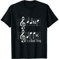 thumbnail image 1 of Musicians Band Geek Music Notes Spelling Funny T Shirt, 1 of 3