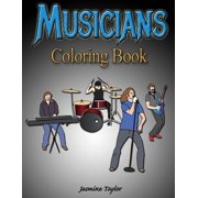 Musicians Coloring Book, Paperback