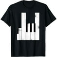 thumbnail image 1 of Musicians | ROCK ON Fist - Funny Piano Keys ROCK ON Music T-Shirt, 1 of 3