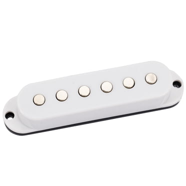 Musiclily 50mm Ceramic Single Coil Neck Pickup For Strat Style Electric Guitar - Cream, Wax Potted, 6K Resistance