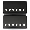 thumbnail image 1 of Musiclily Basic 50mm and 52mm Metal Guitar Humbucker Pickup Covers Set, Black (Set of 2), 1 of 5