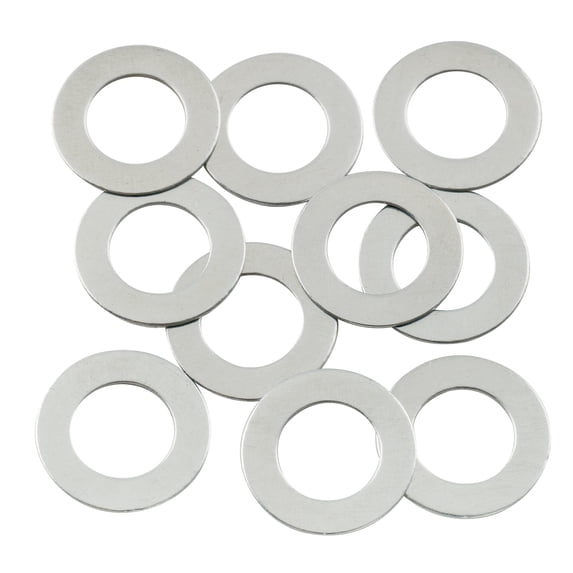 Musiclily Basic M8 Pots Mounting Flat Washers for Metric Guitar Bass Potentiometers (Set of 10)