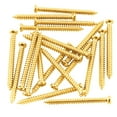 thumbnail image 1 of Musiclily Basic Metric Thread M3x32mm Countersunk P90 Style Pickup Mounting Screws, Gold (Set of 20), 1 of 5