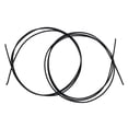 thumbnail image 1 of Musiclily Pro 22 AWG Gauge Vintage Style Pre-tinned Push-back Cloth Covered Stranded Wire, Black 6 Feet (2 Meters), 1 of 2