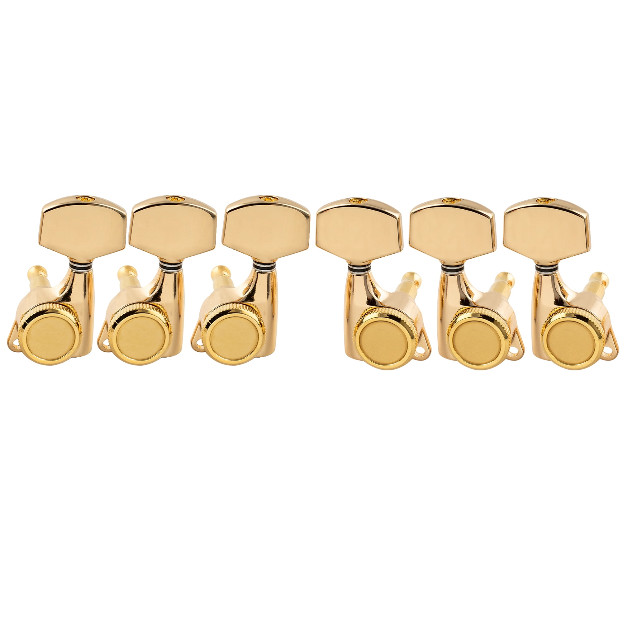 Musiclily Pro Mécaniques Guitare 3x3 Ratio 18:1 Locking Tuners - Style LP Noir