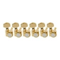 thumbnail image 1 of Musiclily Pro 6-in-line 2-pins Guitar Locking Tuners Machine Heads Tuning Pegs Keys Set for Fender Strat/Tele Style Guitar, Gold, 1 of 5