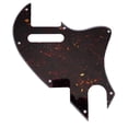 thumbnail image 1 of Musiclily Pro 7 Holes Guitar Pickguard for Fender F-Hole Hybrid Tele Style Electric Guitar, 4ply Tortoise Shell, 1 of 4