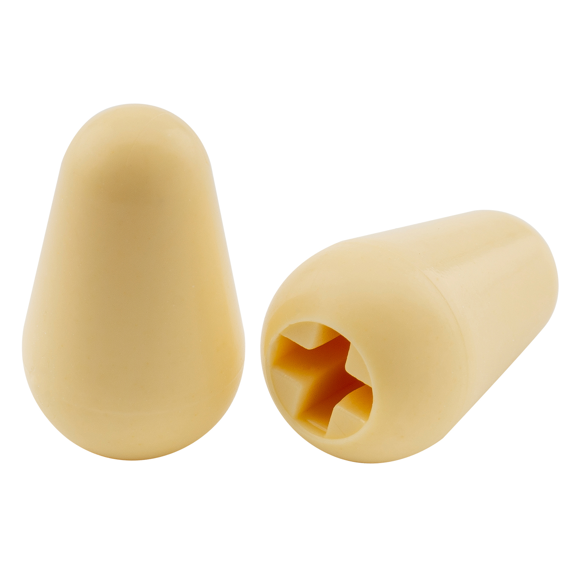 Musiclily Pro Inch Fin 24 Dents Acier Boutons Dome Sommet Perle De Nacre Enfoncer Knobs Pour