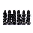 thumbnail image 1 of Musiclily Pro Metric M3x16mm Steel Saddle Intonation Screws and Spring Set for Imported Electric Guitar Bass Bridge, Black (Set of 6), 1 of 5