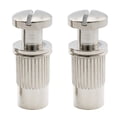 thumbnail image 1 of Musiclily Pro Metric Mounting Stud and Bushing for Epiphone LP Style Electric Guitar Wraparound Bridge, Nickel (Set of 2), 1 of 5