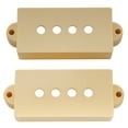 thumbnail image 1 of Musiclily Pro Plastic Precision Bass Pickup Covers Set for Fender Precision Bass, Cream (Set of 2), 1 of 5