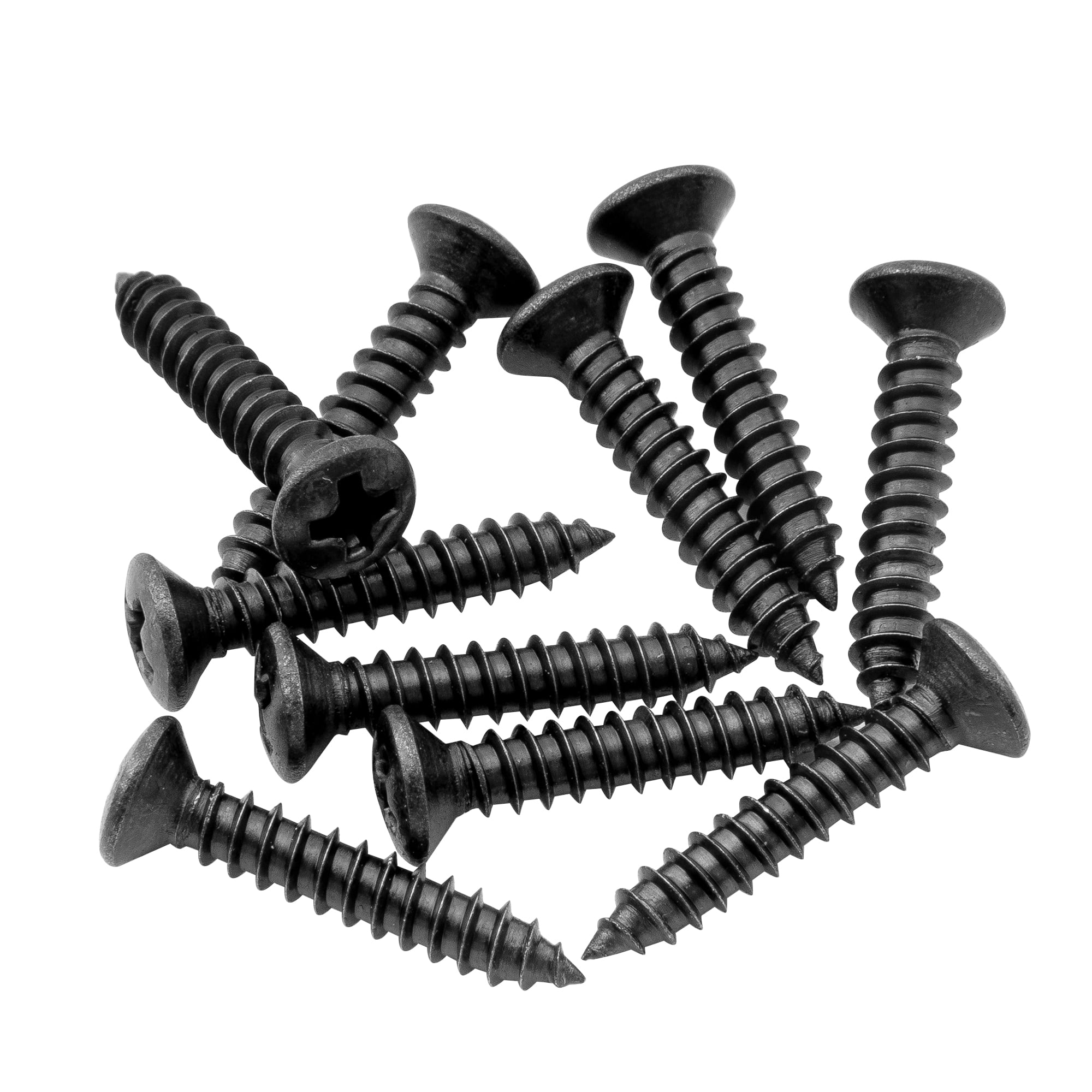 Musiclily Ultra 2,5x15mm/2,5x18mm Vis Cruciformes à Tête