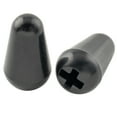 thumbnail image 1 of Musiclily Ultra Universal Guitar 5-Way Switch Tips Pickup Selector Lever Switch Knobs for Fender Squier Strat Style Electric Guitar, Black (Set of 2), 1 of 5