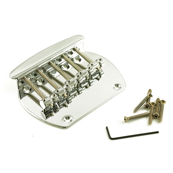 Musicman Style 5-String Bass Bridge For Stingray, Sterling, #MMBR5C - CHROME