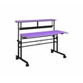 thumbnail image 1 of Musiea BE100 Series Sit-Stand Music Recording Studio Desk Workstation w/2x3U Rack, 1 of 5