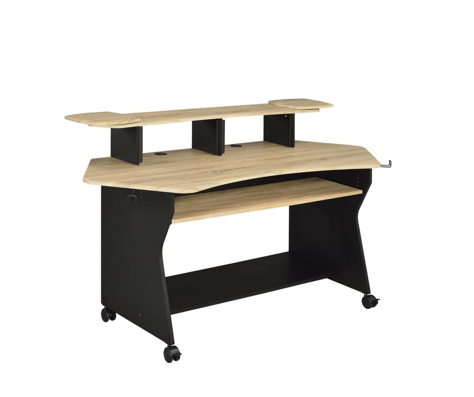 Musiea IM100 Series Music Recording Studio Desk Workstation w/ 2 x 4U Rack