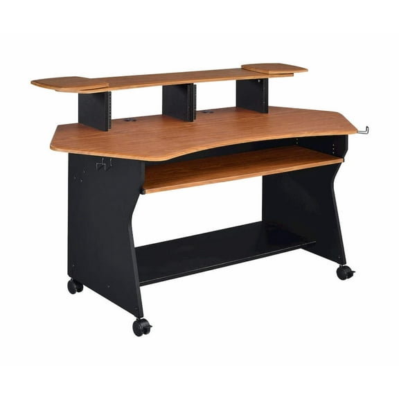 Musiea IM100 Series Music Recording Studio Desk Workstation w/ 2 x 4U Rack