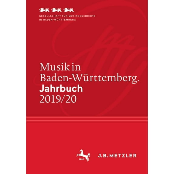 Musik in Baden-Württemberg. Jahrbuch Musik in Baden-Württemberg. Jahrbuch 2019/20: Band 25, (Paperback)