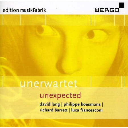 Musikfabrik - Unerwartet: Unexpected - Music & Performance - CD