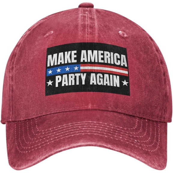 Musk 2028 Make America Party Again Trucker Hat Dad Baseball Cap Black