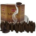 thumbnail image 1 of Musk Backflow Incense Cones For Waterfall And Mat Bundle Inciensos Aromaticos|Incienso|Inciense|Insienso, 1 of 5