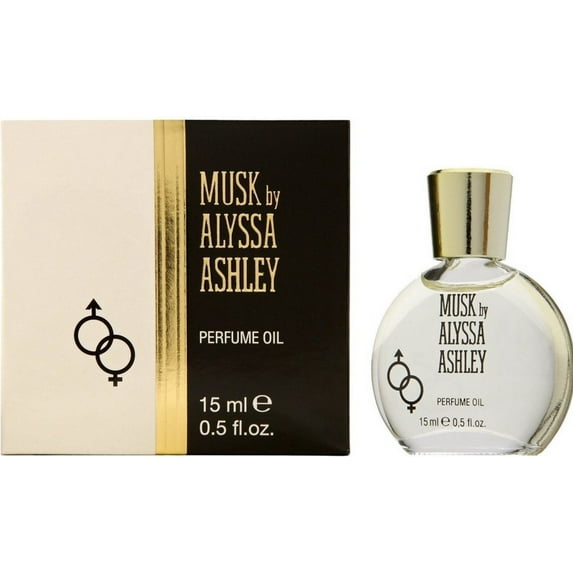 Musk By Alyssa Ashley Perfumed Oil For Women 0.5 oz (Pack of 2)