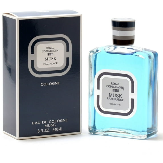 Musk By Royal Copenhagen Cologne for Men 8 oz (Pack of 3)