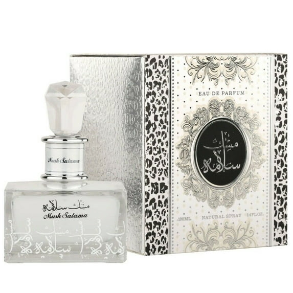 Musk Salama - Eau De Parfum Spray (100 ml - 3.4Fl oz) by Lattafa - 3 pack